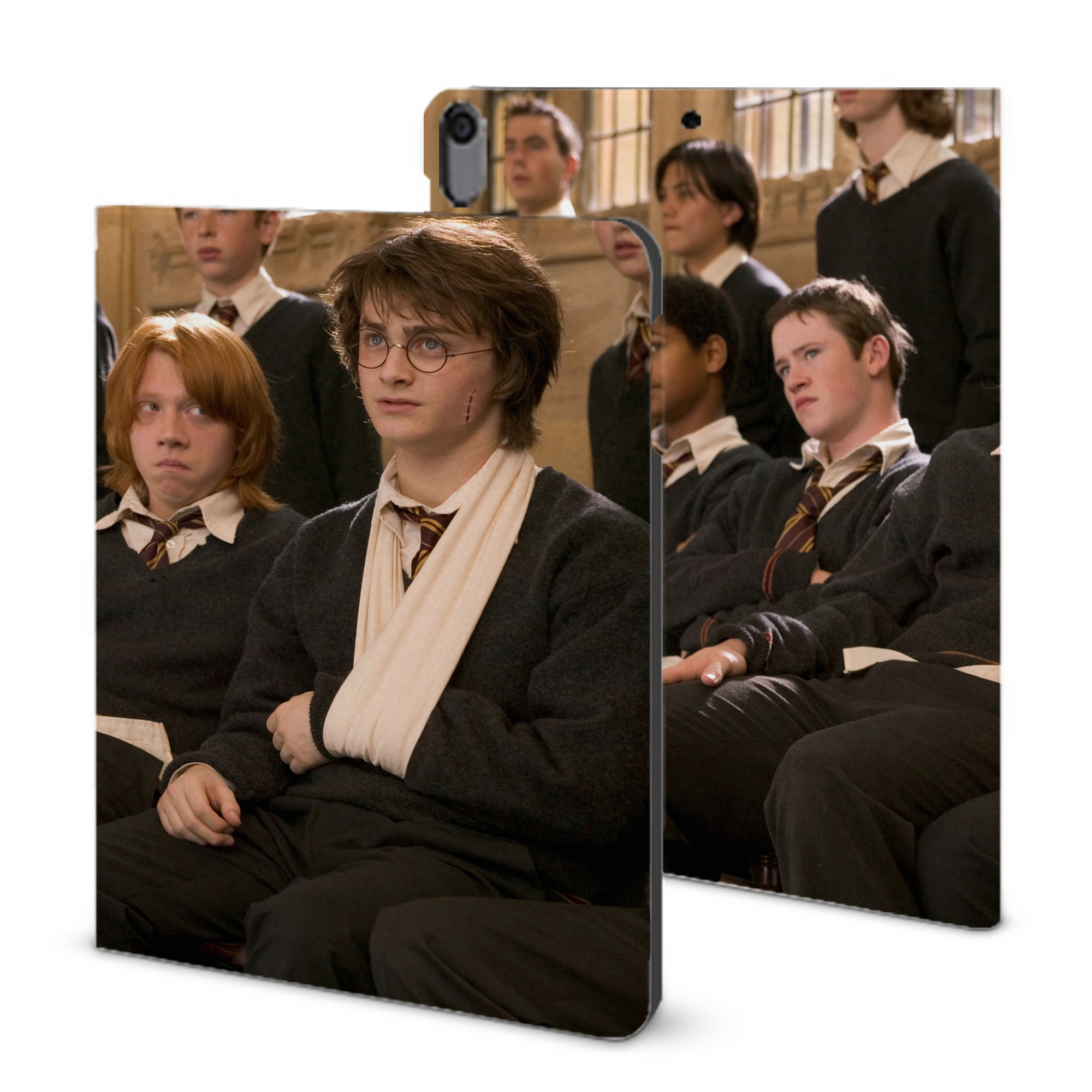 （画像用） Harry Potter ハリー・ポッターシリーズ IPad ケース ブック型 PUレザー TPU 耐衝撃 軽量 薄型 ペン収納なし 全面保護 IPad 各モデル対応
